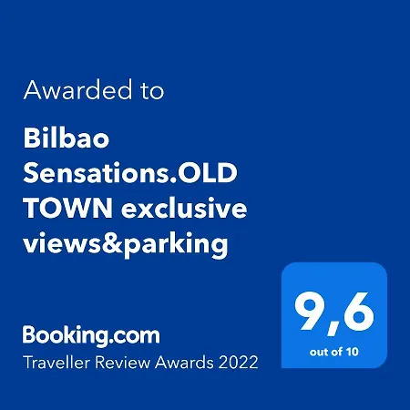 Sensations.old Town Exclusive Views&parking Apartment Bilbao