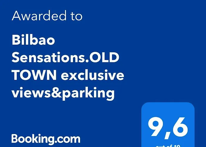 Sensations.old Town Exclusive Views&parking Apartment Bilbao